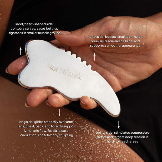Gua Sha Stainless Steel Tool