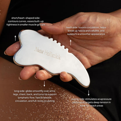 Gua Sha Stainless Steel Tool